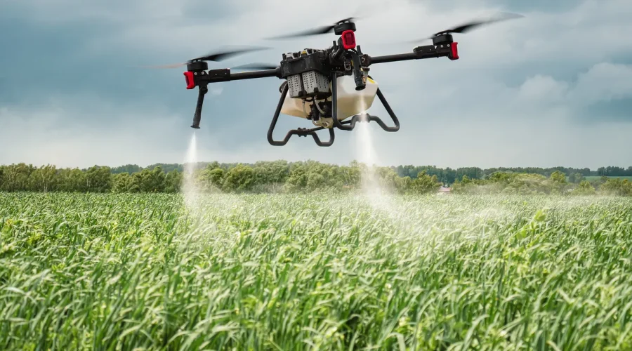dron de riego